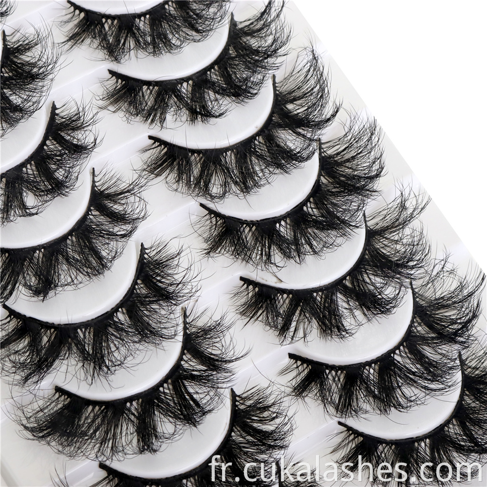 10 Pairs Natural Eyelashes